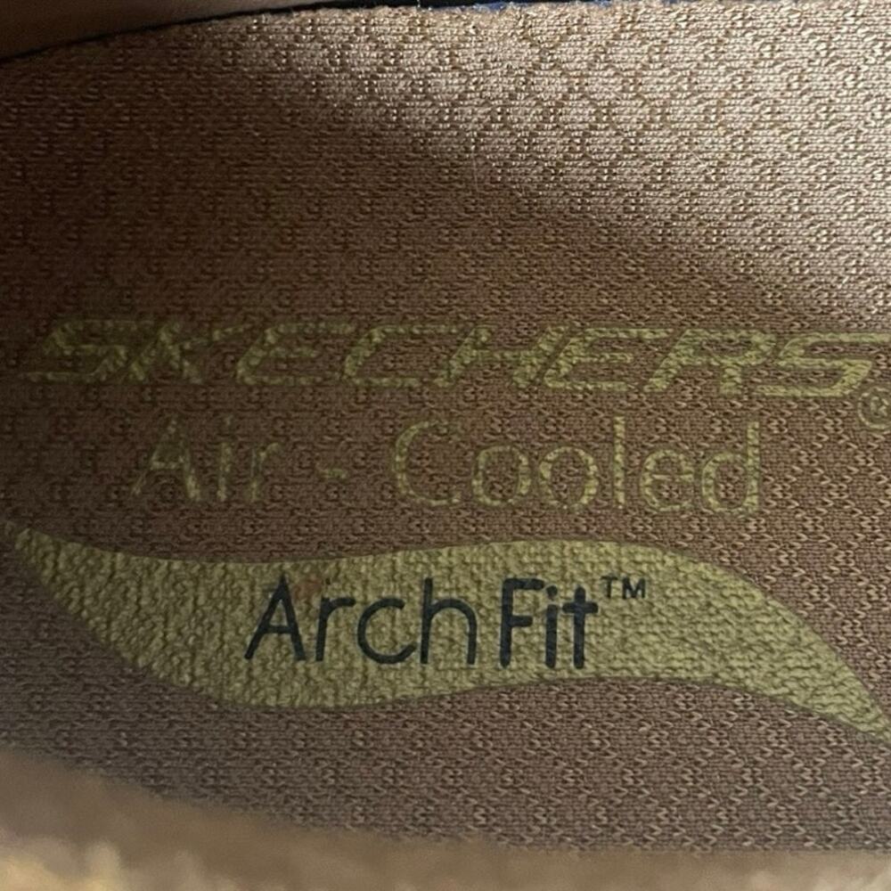 Skechers Women’s Marlie Chestnut Suede Air Cooled Arch Fit Loafers Size-9 - Picture 7 of 10